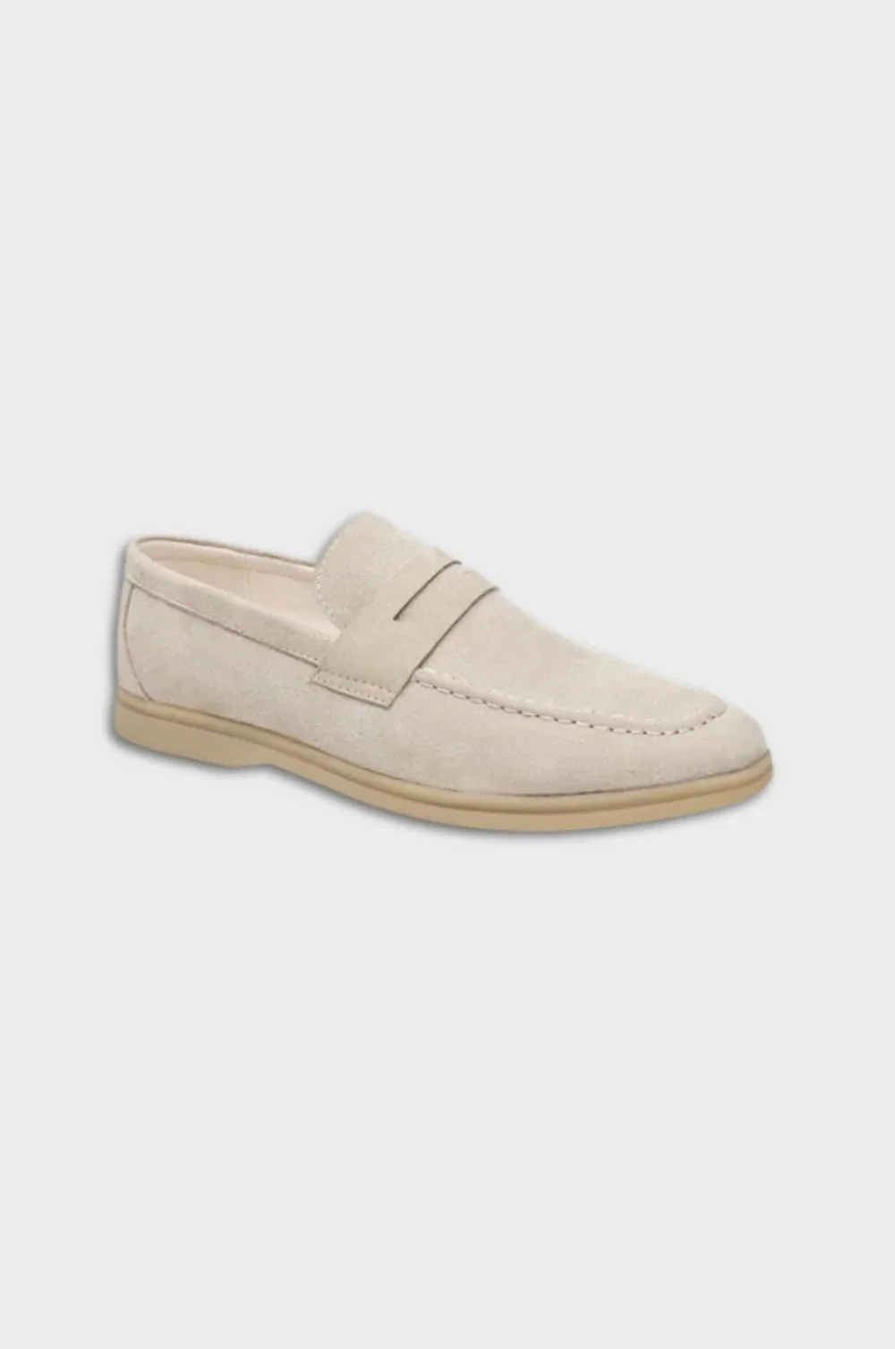 ATHÈNES Suede Leather Loafers - Image 4