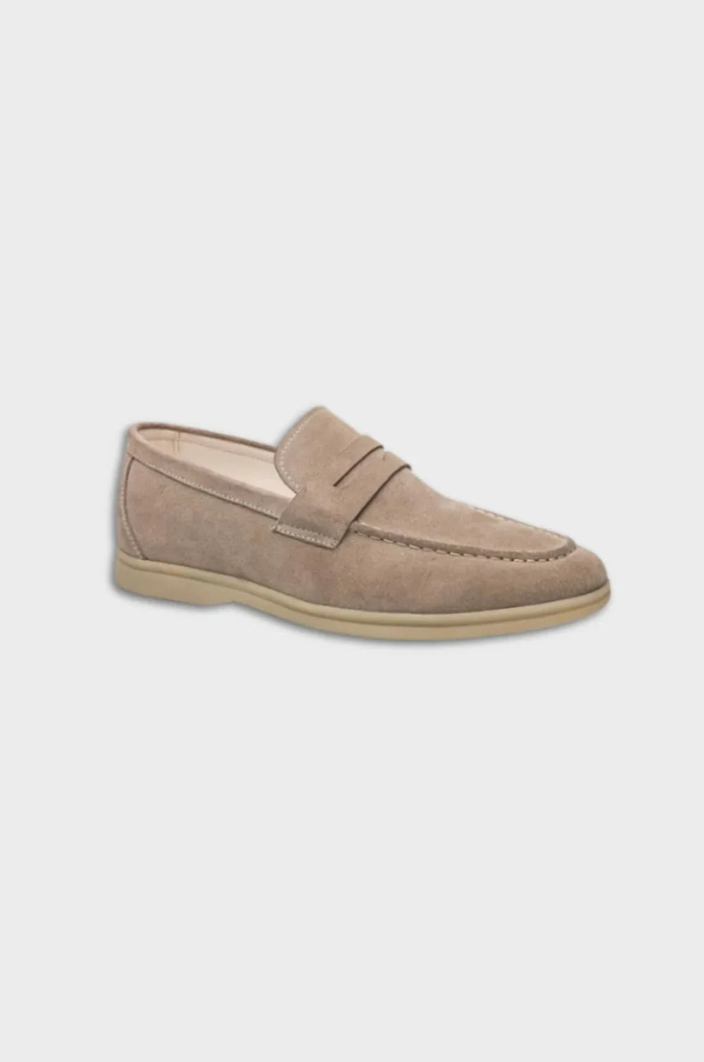 ATHÈNES Suede Leather Loafers - Image 5