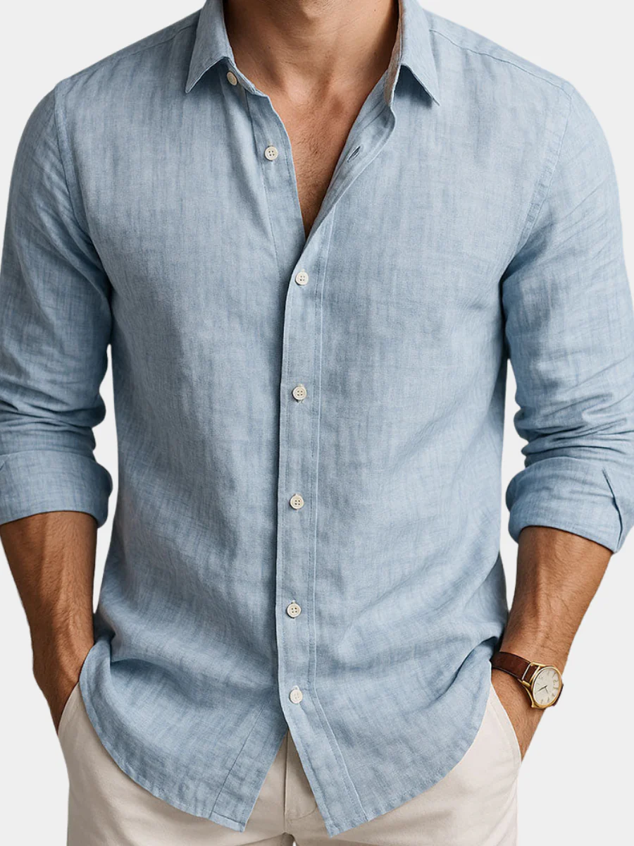 AMALFI Linen Shirt - Image 3