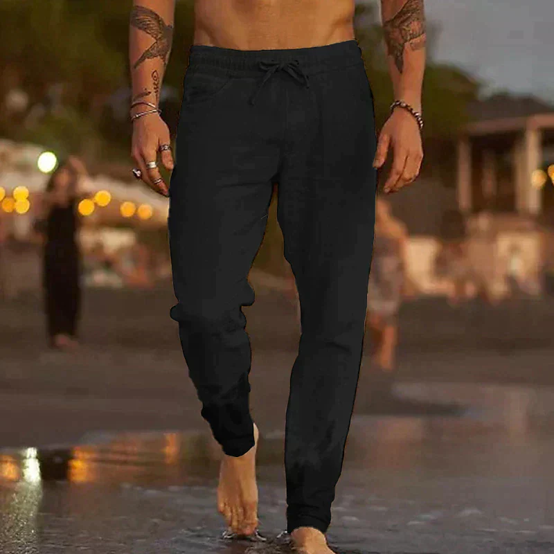 CAPRI Linen Beach Pants - Image 4