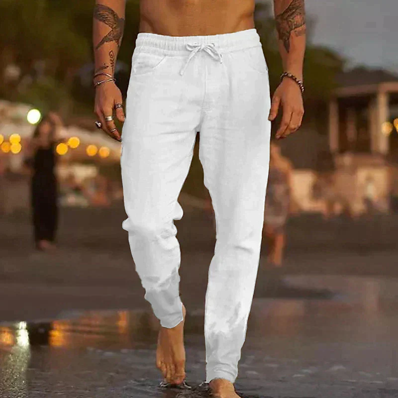 CAPRI Linen Beach Pants - Image 5