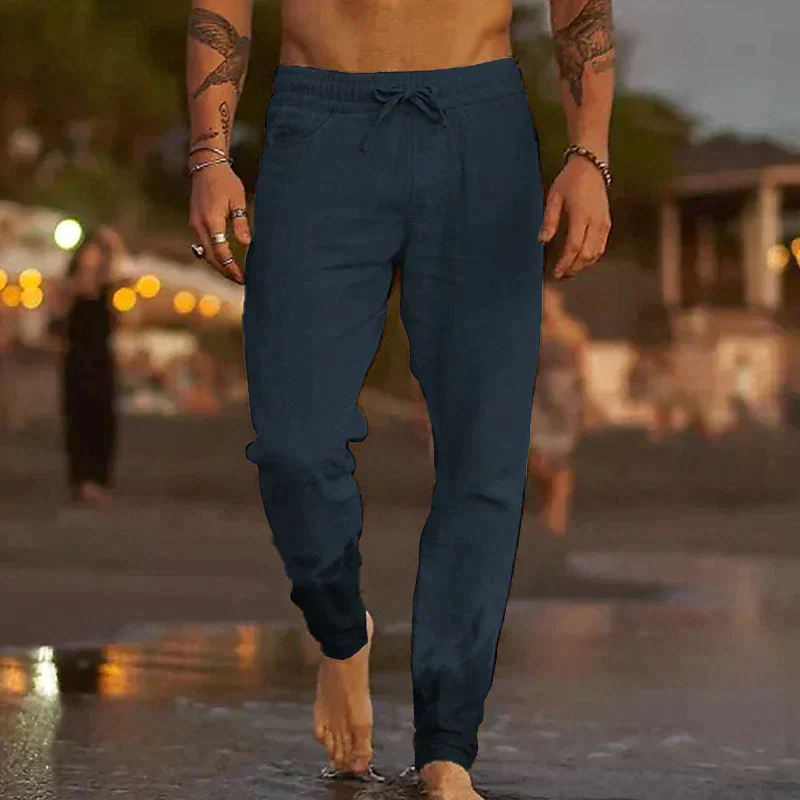 CAPRI Linen Beach Pants - Image 6