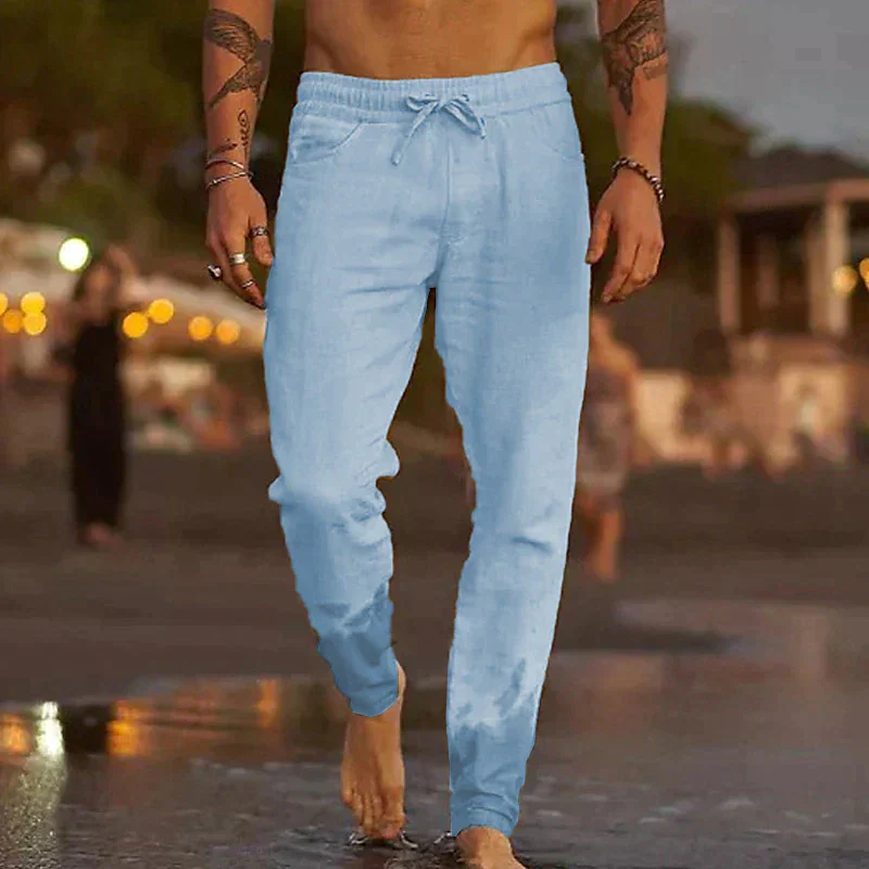 CAPRI Linen Beach Pants - Image 7