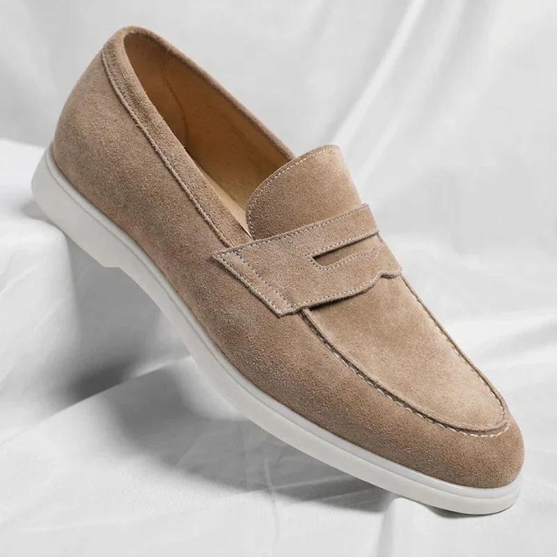 Mayfair Suede Penny Loafers - Image 3