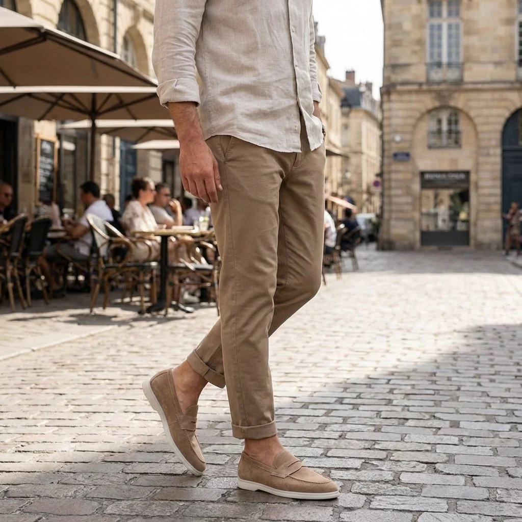 Mayfair Suede Penny Loafers - Image 9