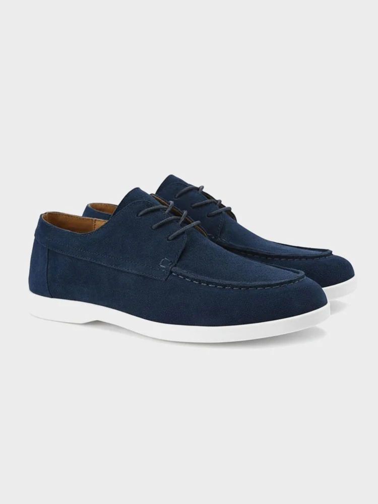 Premium Suede Lace Shoes - Image 3