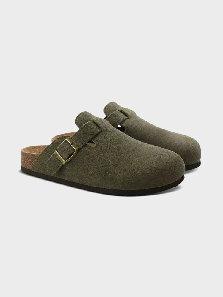ST. BARTH Suede Clogs - Image 4