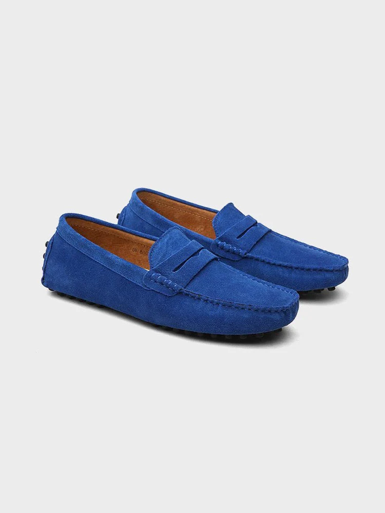 Suede Boat Loafers - Image 6
