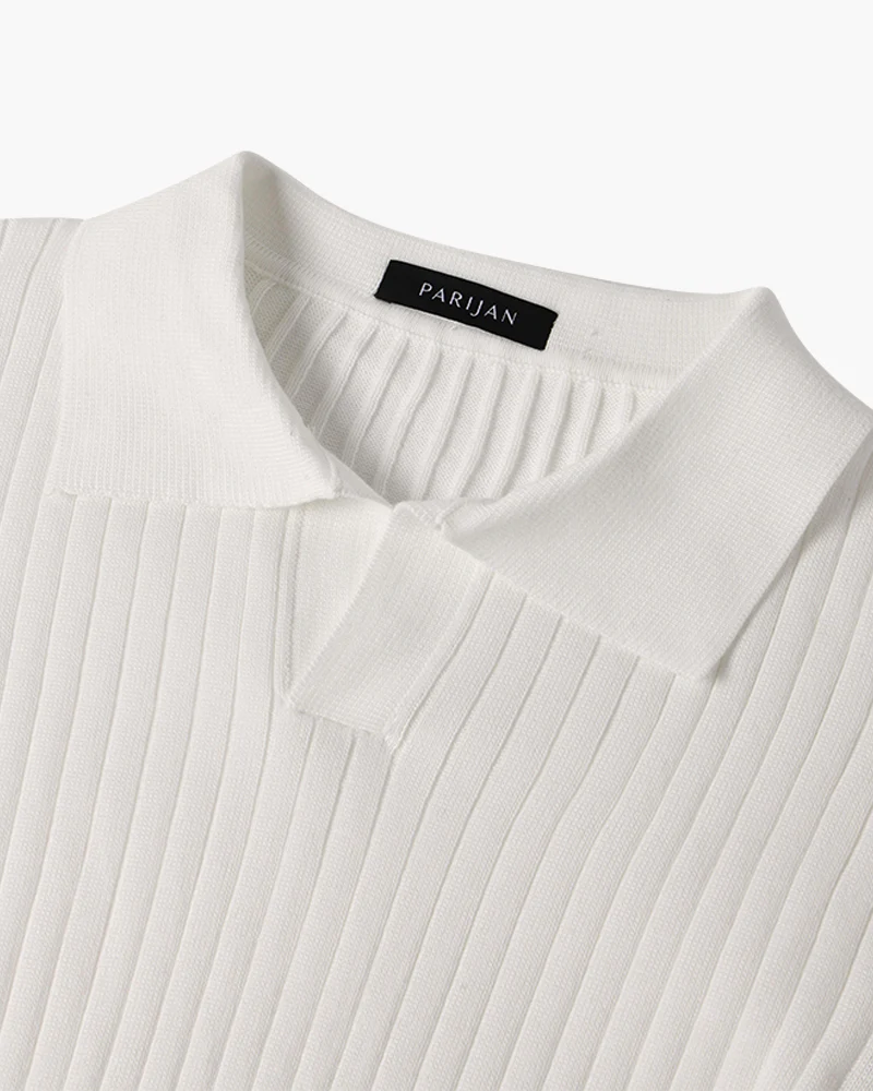 SUWON V-Neck Polo - Image 4