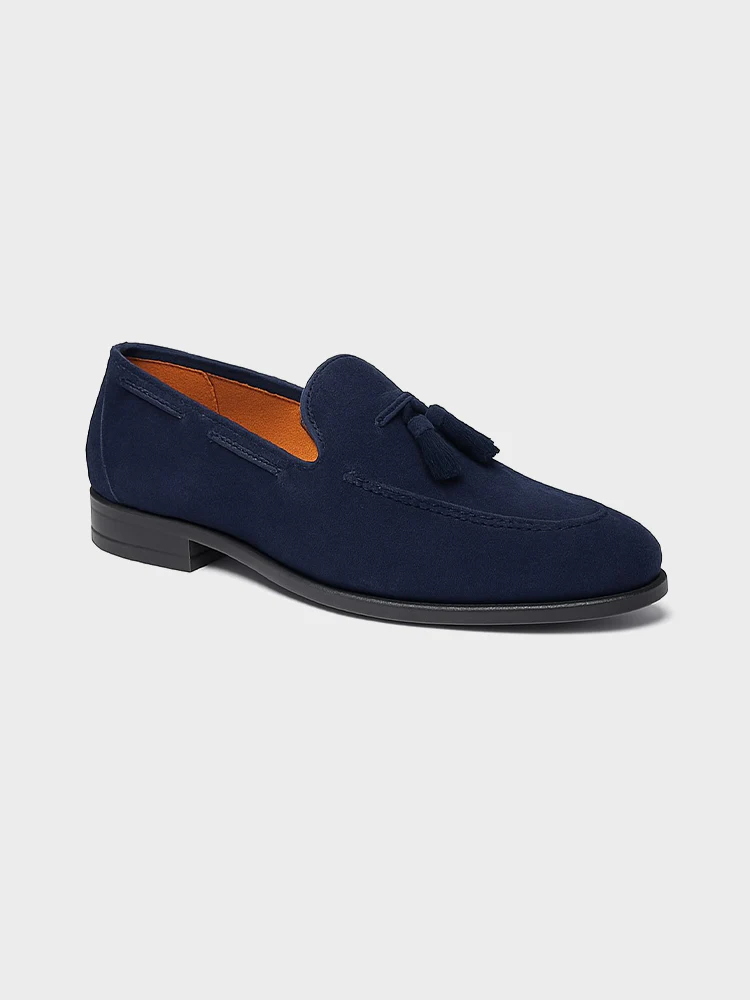 Tassel Suede Loafers - Image 4